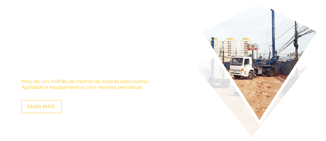 Estacas Escavadas Mecanizadas